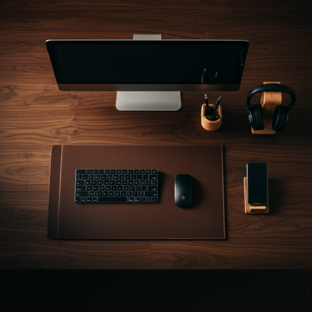 Oakstead desk setup